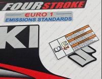 Suzuki DF15 15hp Four Stroke - 2010 - 2013 Outboard Decal Kit Suzuki DF15 15hp Four Stroke - 2010 - 2013 Outboard Decal Kit